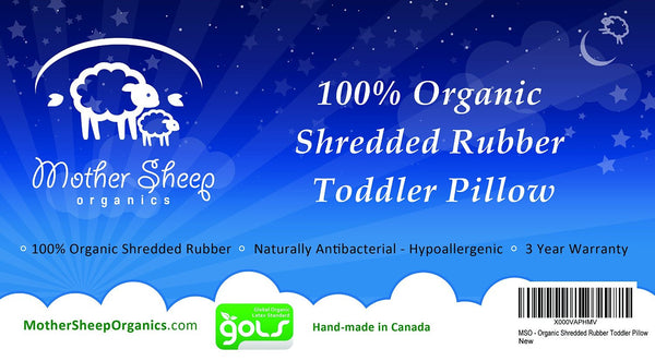 Baby Pillow – 100% Organic Rubber